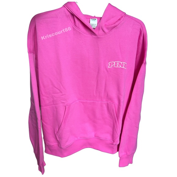 VSPINK Pink Hoodie Sweatshirt Medium NEW WITH TAGS - Picture 14 of 17